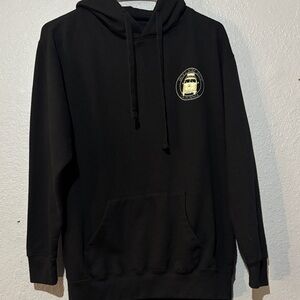Black Hoodie with Logo